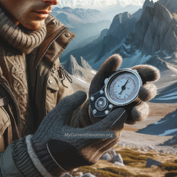 a man using altimeter by mycurrentelevation.org